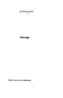 Tapa de Sauvage