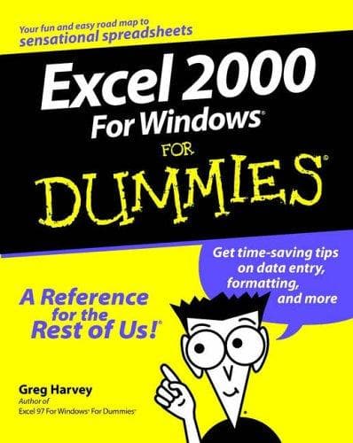 Tapa de Excel 2000 for Windows for dummies
