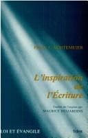 Tapa de L'Inspiration De L'Ecriture (Loi Et Evangile, 1)