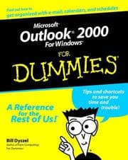 Tapa de Microsoft Outlook 2000 for Windows for dummies