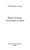 Tapa de Réjean Ducharme