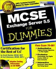 Tapa de MCSE Exchange server 5.5 for dummies