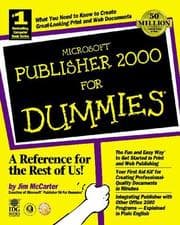 Tapa de Microsoft Publisher 2000 for dummies