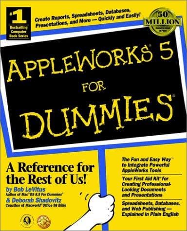 Tapa de AppleWorks 5 for dummies