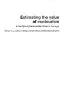 Tapa de Estimating the Value of Ecotourism in the Djoudj National Bird Park in Senegal