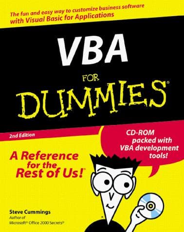 Tapa de VBA for dummies