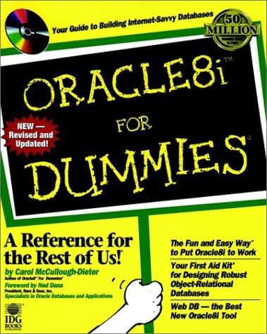 Tapa de Oracle8i for Dummies