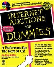 Tapa de Internet auctions for dummies