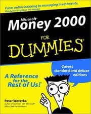 Tapa de Microsoft Money 2000 for dummies
