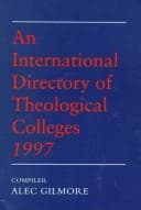 Tapa de An international directory of theological colleges 1997