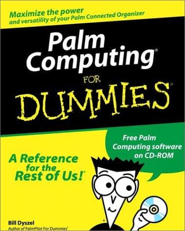 Tapa de Palm Computing for Dummies