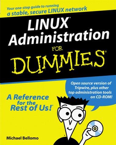Tapa de Linux administration for dummies