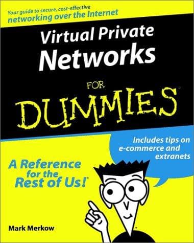 Tapa de Virtual Private Networks for Dummies