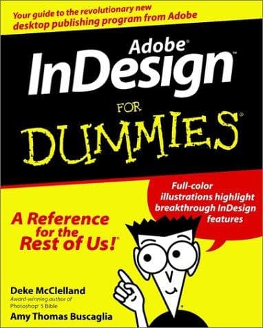 Tapa de Adobe InDesign for dummies