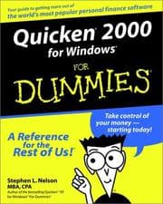 Tapa de Quicken 2000 for Windows for dummies