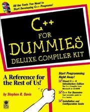 Tapa de C++ for Dummies Deluxe Compiler Kit