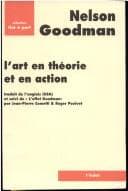 Tapa de L'Art en théorie et en action suivi de "L'Effet Goodman" par Jean-Pierre Cometti et Roger Pouivet