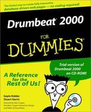 Tapa de Drumbeat 2000 for dummies