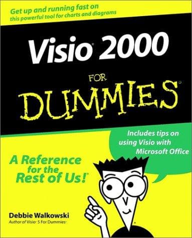Tapa de Visio 2000 for Dummies