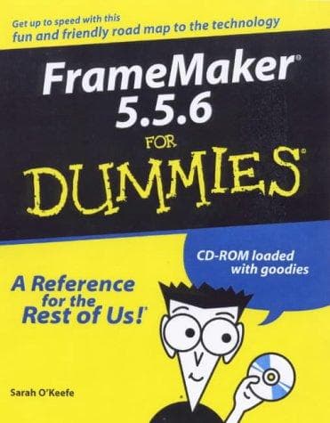 Tapa de Framemaker 5.5.6 for dummies