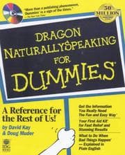 Tapa de Dragon NaturallySpeaking for dummies