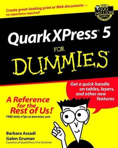 Tapa de QuarkXPress 5 for dummies