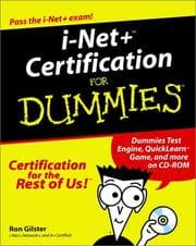 Tapa de i-Net+ Certification for Dummies