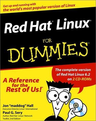 Tapa de Red Hat Linux for dummies