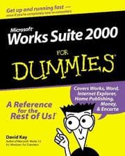 Tapa de Microsoft Works Suite 2000 for Dummies