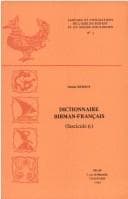Tapa de Dictionnaire birman-français. Fasc. 6