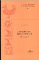 Tapa de Dictionnaire birman-français. Fasc. 7