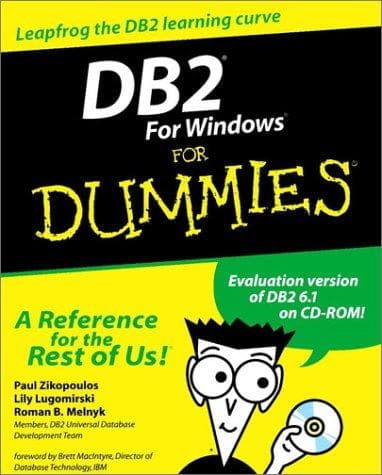 Tapa de DB2 for Windows for dummies