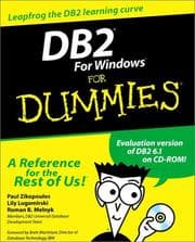 Tapa de DB2 for Windows for dummies