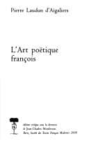 Tapa de L'art poetique François stfm 220