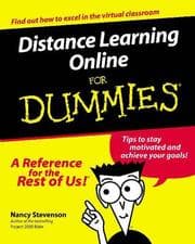 Tapa de Distance Learning Online for Dummies