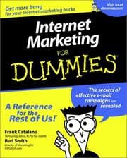 Tapa de Internet Marketing for Dummies