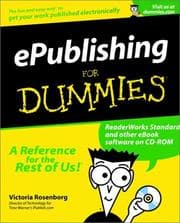 Tapa de Epublishing for dummies