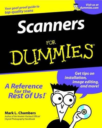Tapa de Scanners for Dummies