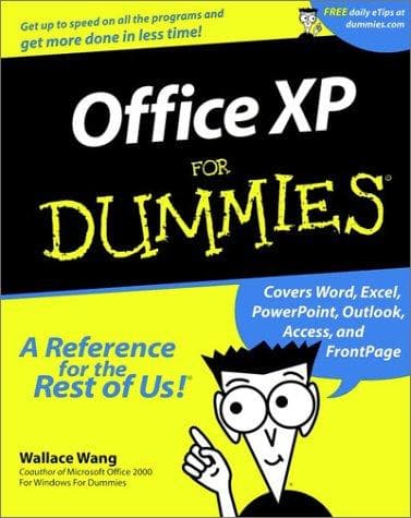 Tapa de Office XP for Dummies