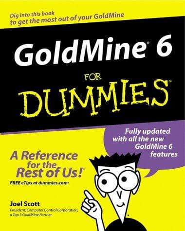Tapa de GoldMine 6 for Dummies