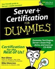 Tapa de Server+ Certification for Dummies