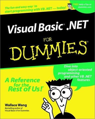 Tapa de VisualBasic .NET for Dummies