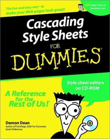 Tapa de Cascading style sheets for dummies