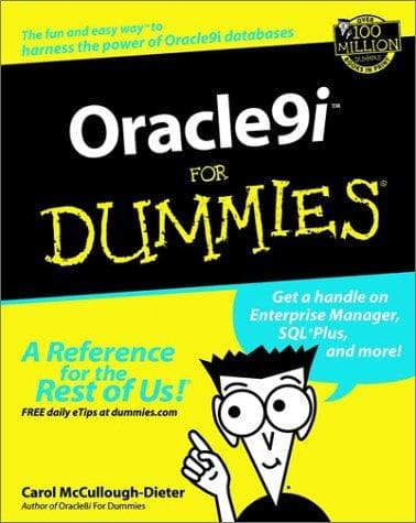 Tapa de Oracle9i for Dummies