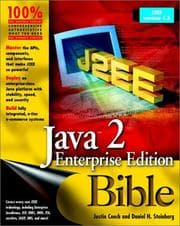 Tapa de Java 2 Enterprise edition Bible