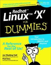 Tapa de Red Hat Linux 7.3 for dummies