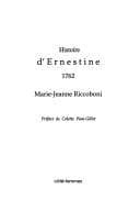 Tapa de Histoire d'Ernestine, 1762
