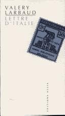 Tapa de LETTRE D'ITALIE