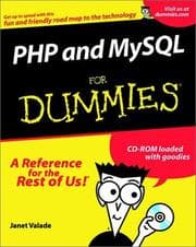 Tapa de PHP and MySQL for Dummies