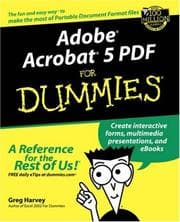 Tapa de Adobe Acrobat 5 PDF for Dummies
